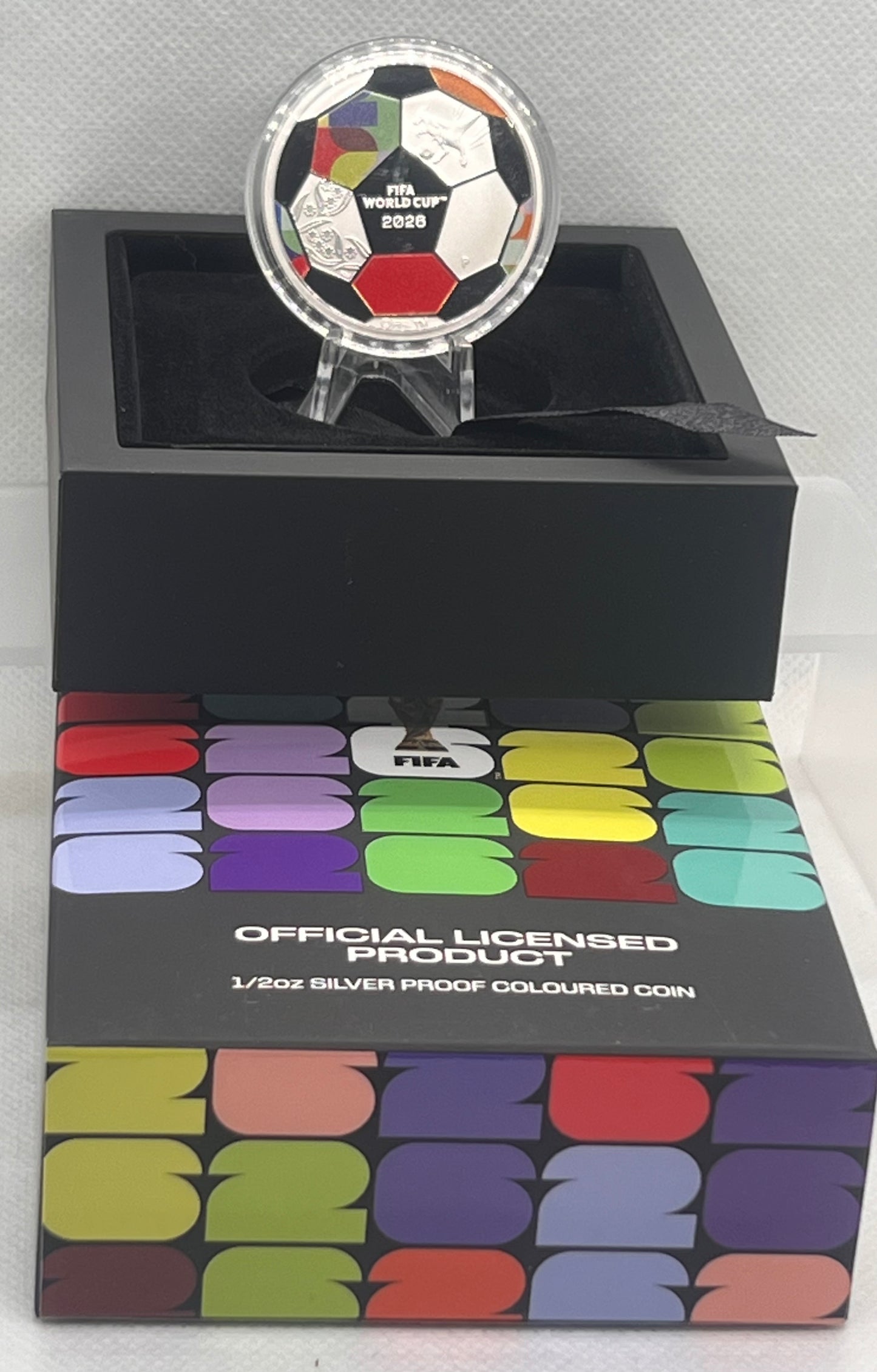 FIFA World Cup 2026™ 1/2oz Silver Proof Coloured Coin