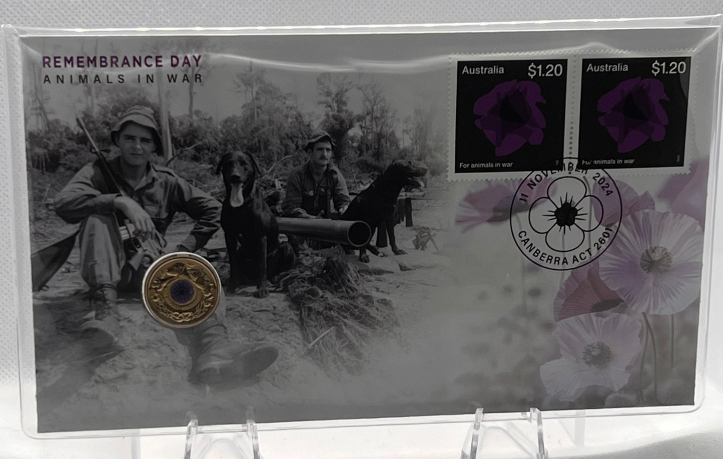 2024 Remembrance Day Animals In War PNC