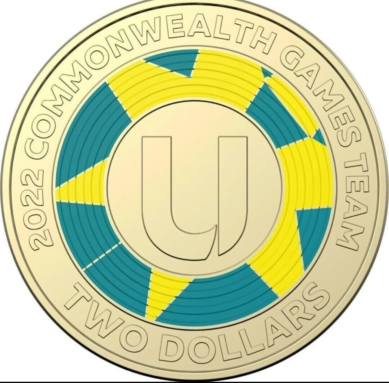 2022 Australian Commonwealth Games U $2 Coin Circulated