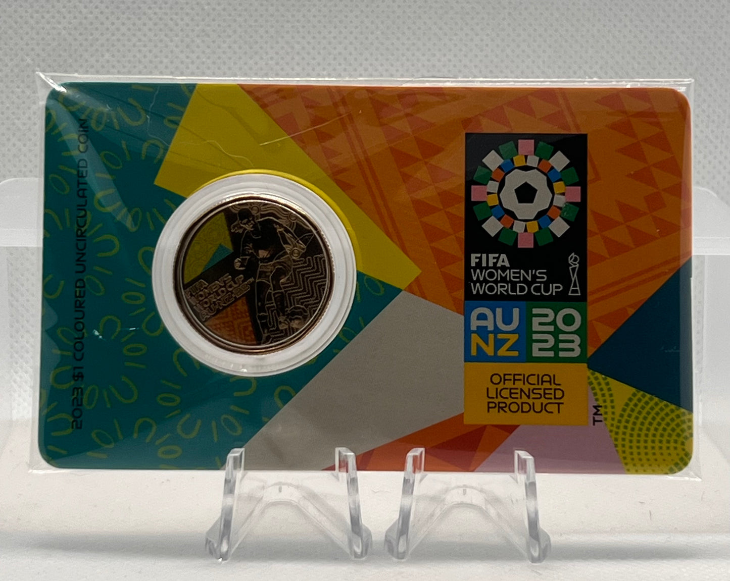 2023 FIFA Women’s World Cup $1 Coloured Uncirculated Coin on Card