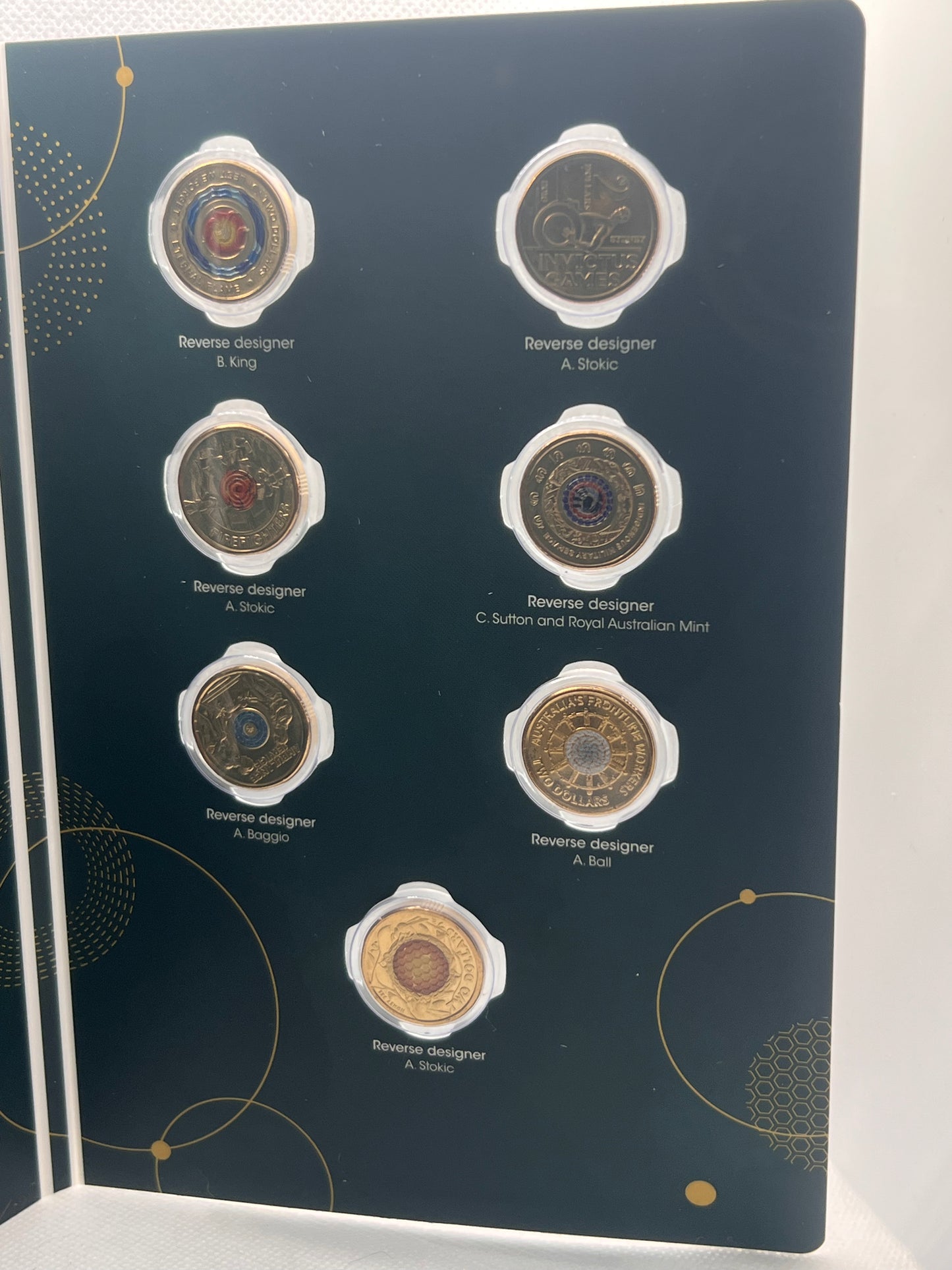 2023 35th Anniversary of the Two Dollar Coin Set of 14 Colour $2 UNC Coins
