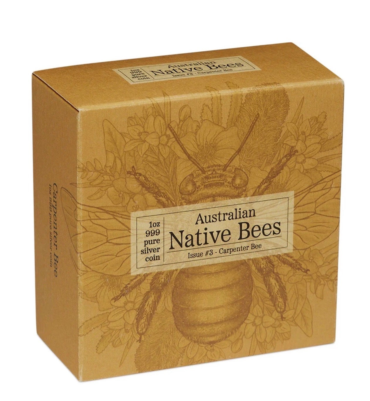 2026 Australian Native Bees Carpenter Bee 1oz Silver Proof Hologram Coin