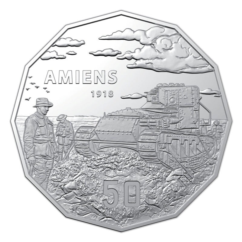PNC Australia 2018 Battle of Amiens 1918 RAM 50c