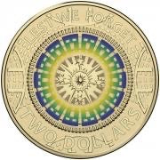 2017 An artistic depiction of Napier Waller’s mosaic UNC