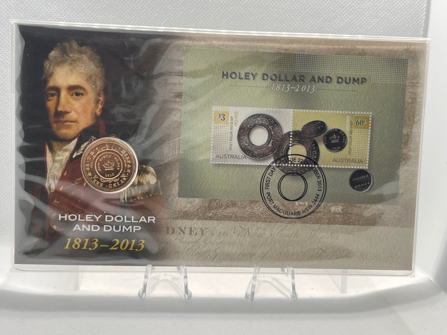 2013 $1 HOLEY DOLLAR AND DUMP 1813-2013