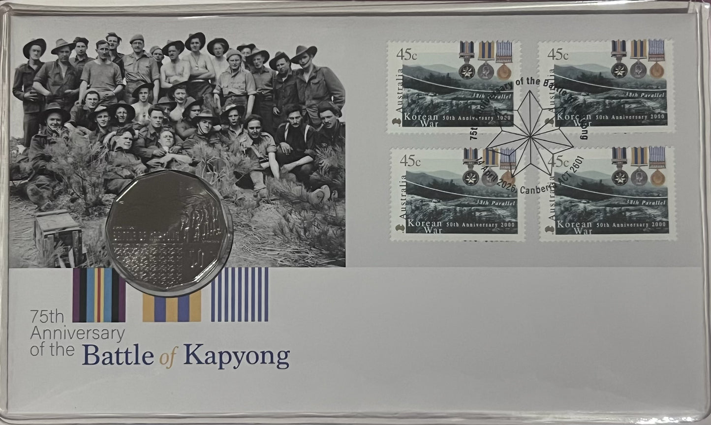 2026 50c PNC 75th Anniversary of Battle Kapyong