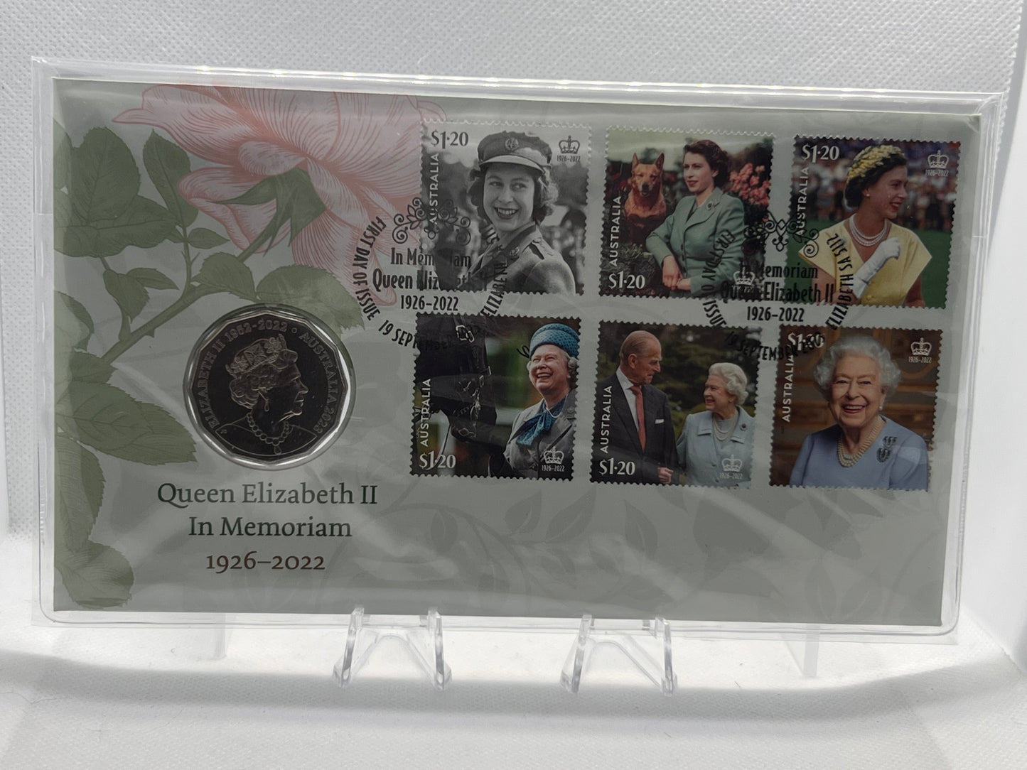 2023 50c Queen Elizabeth II In Memoriam 1926-2022
