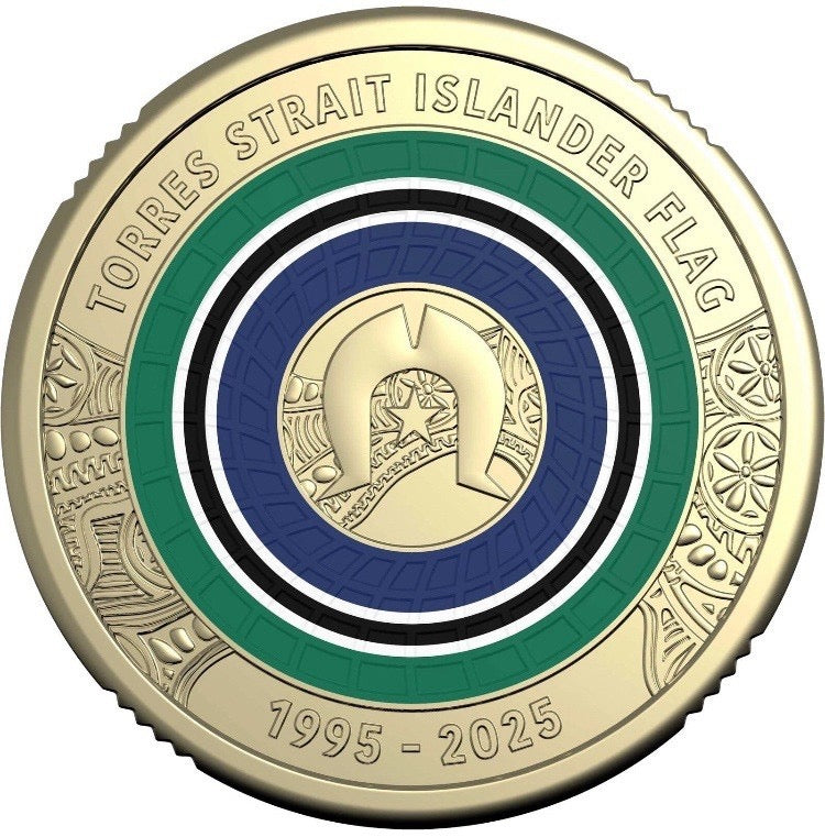 2025 $2 Torres Strait Islander Flag 30th anniversary RAM Roll