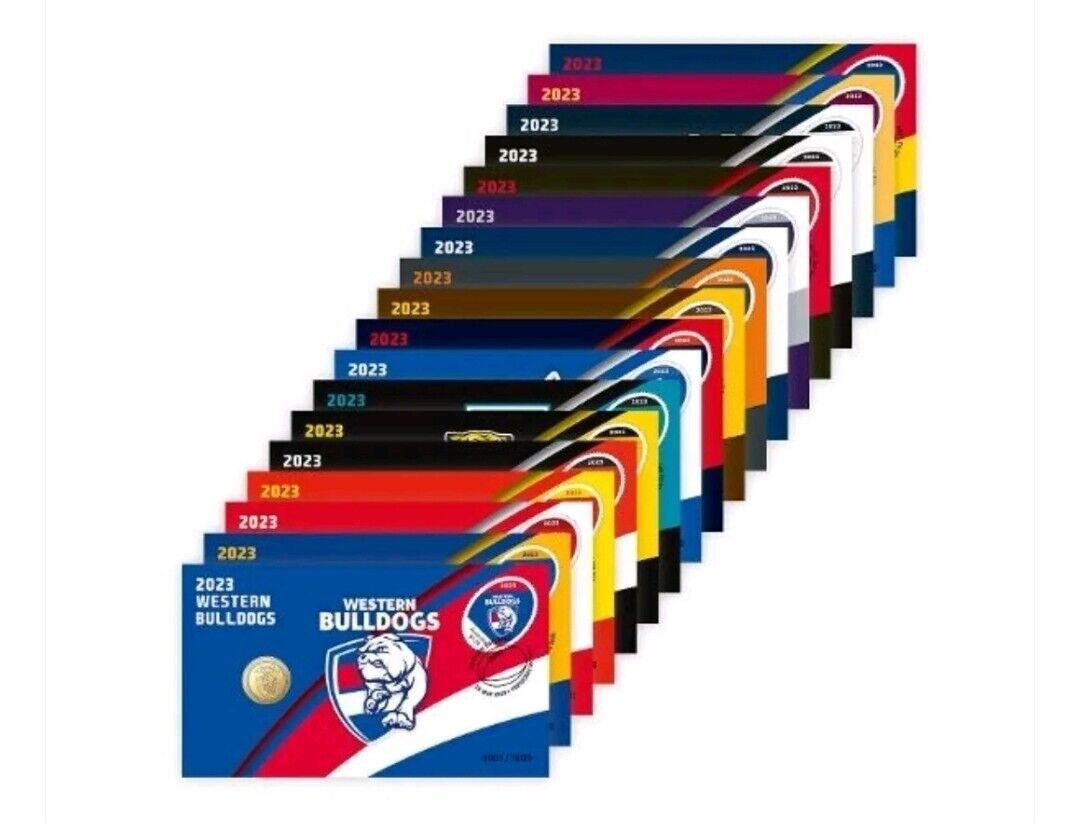 2023 Australian AFL Team PNC Set Limited Edition Of 1000. New Unopened Set.