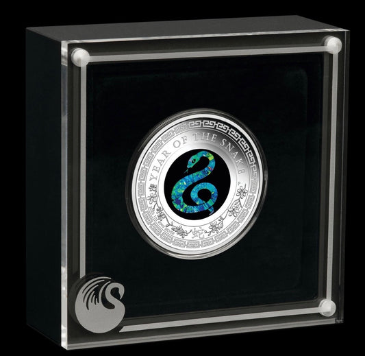 Australian Opal Lunar Series 2025 Year of the Snake 1oz Proof Coin