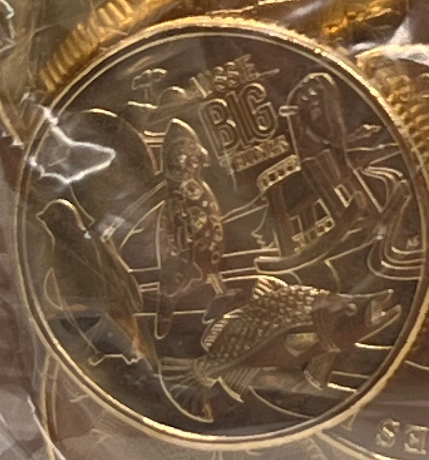 2x 2025 Aussie Big Things 2 $1 Bag (Total Of 40 x $1 Coins )