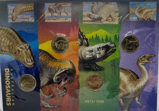 2022 Australian Dinosaurs Four-Coin Privy Mark Limited Edition PNC Set – Only 1,000 Produced