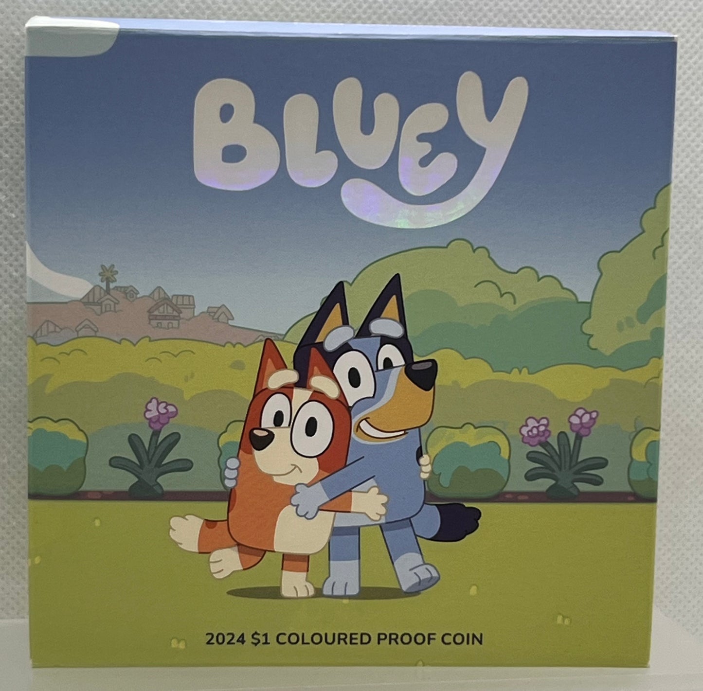 2024 Bluey $1 Coloured AlBr Proof Coin