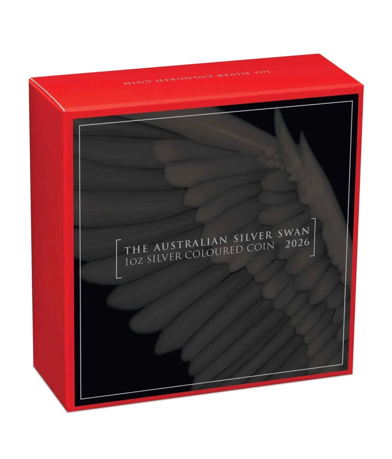 2026 Australian Swan 10th Anniversary  1oz Silver Coloured Coin