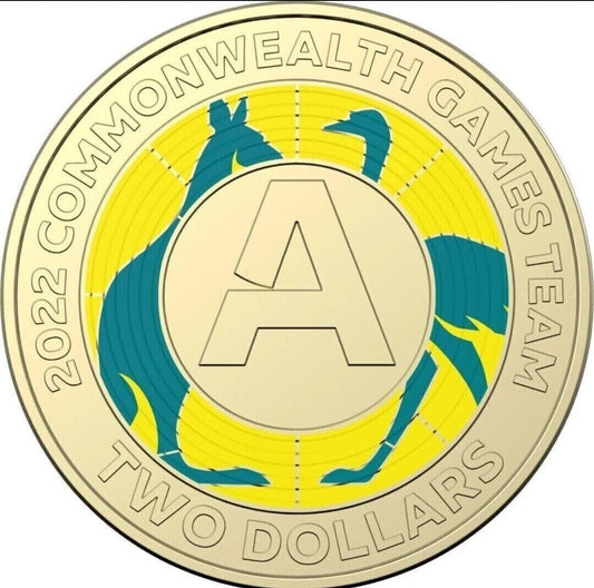 2022 Australian Commonwealth Games A $2 Coin Circulated
