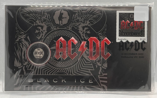 2023 AC/DC "Black Ice" 20c Postal Numismatic Cover (PNC)