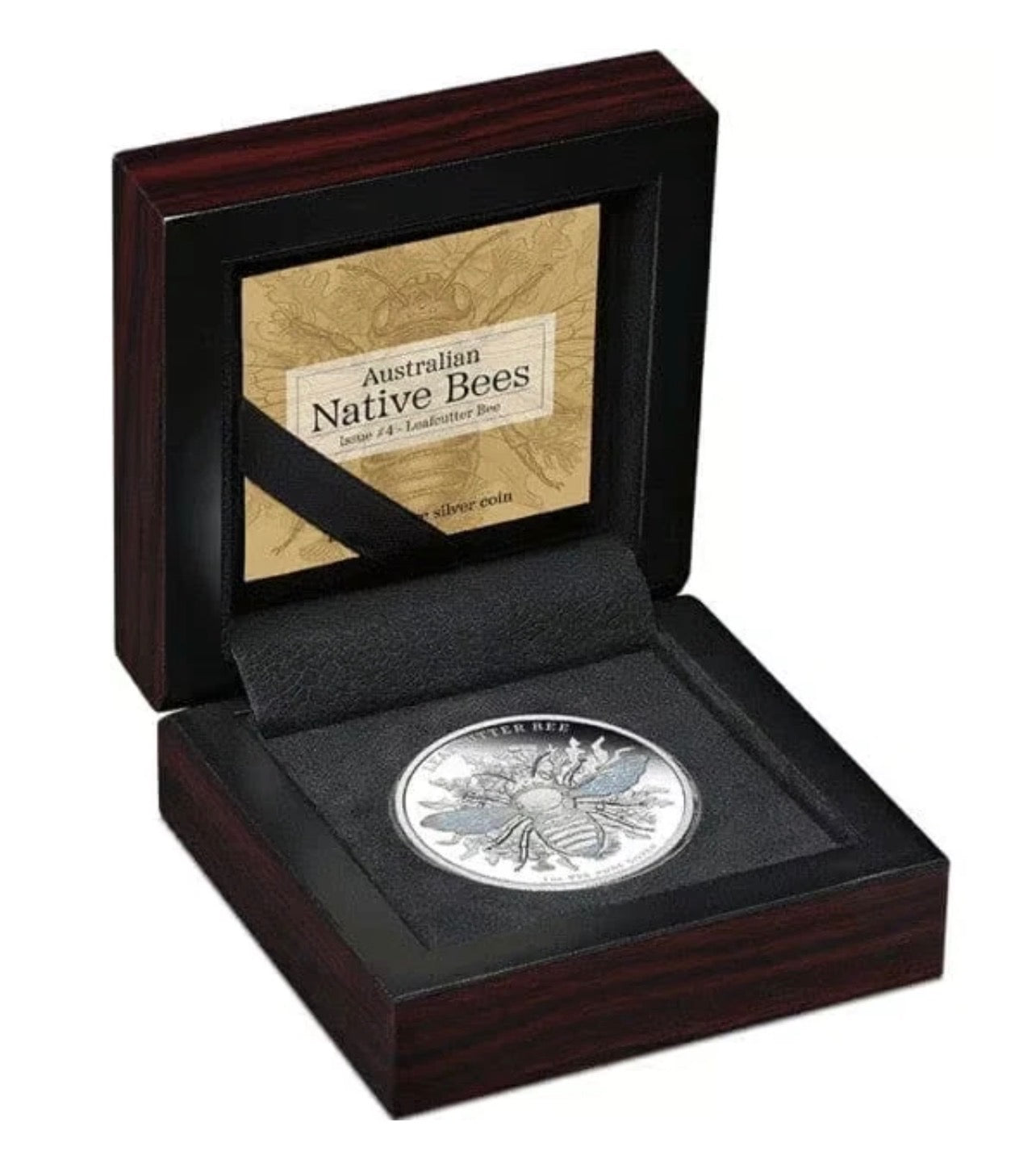 2026 Australia Native Bees Leafcutter Bee 1oz Silver Proof Hologram