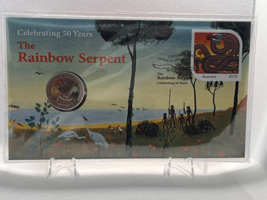 2025 20c The Rainbow Serpent PNC