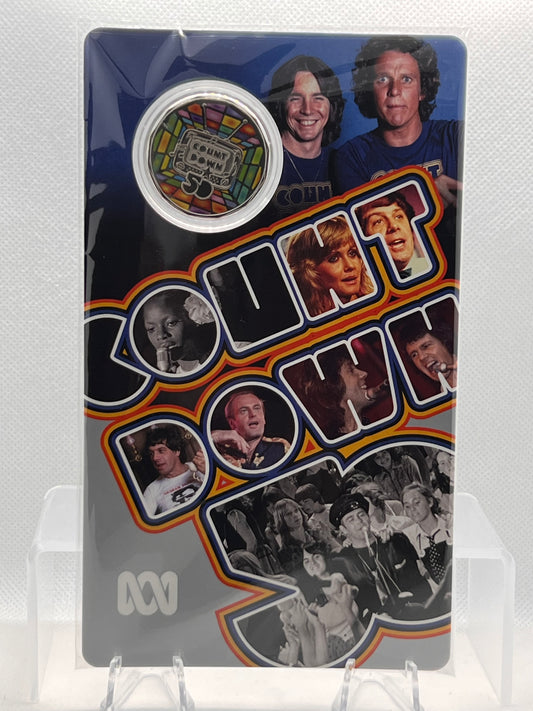 5OTH ANNIVERSARY OF COUNTDOWN 2024 50c Coloured