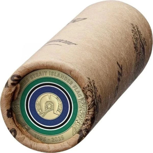 2025 $2 Torres Strait Islander Flag 30th anniversary RAM Roll