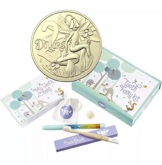 2023 Tooth Fairy complete KIT with $2 dollars uncirculated coin in RAM pack