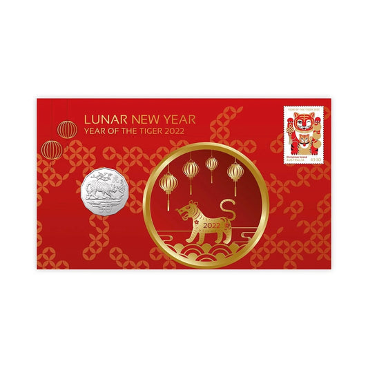 2022 PNC Lunar New Year of the Tiger with 50c Cent Coin