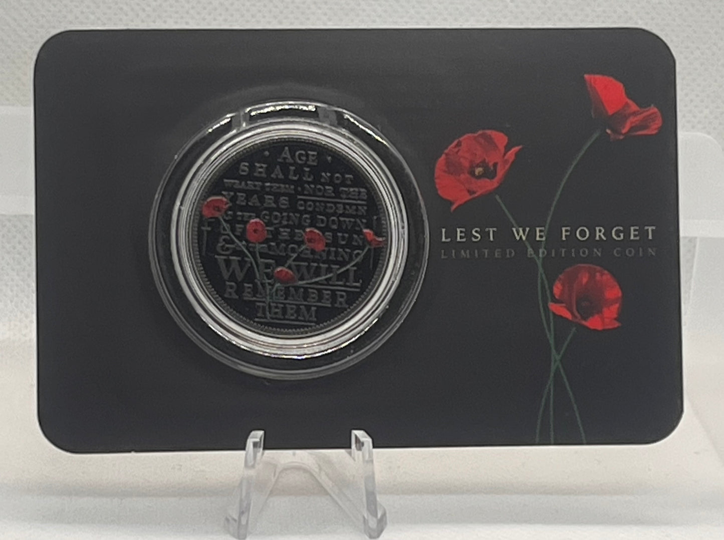 2026 Solomon Islands 50c Proof-Like Coin  Lest We Forget