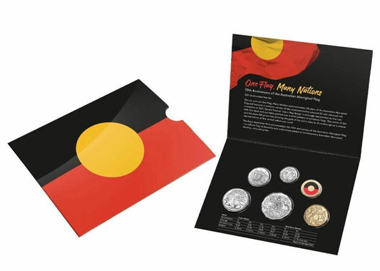 2021 Uncirculated Year Set 50th Anniversary of the Australian Aboriginal Flag Set